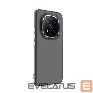 Nugarėlės dėklai Evelatus Xiaomi Redmi Note 15 Pro Plus 5G Clear Silicone Case 1.5mm TPU Transparent