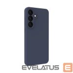 Nugarėlės dėklai Evelatus Samsung Galaxy S25 FE Premium Magnetic Soft Touch Silicone Case Dark Blue