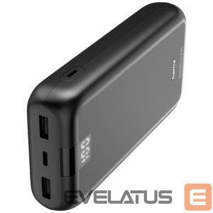 Išorinė baterija Hama  Powerbank Performance 20 20000 mAh Black