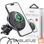 Automatinis laikiklis yesido  Magsafe Magnetic Wireless charging Car holder C190 Black