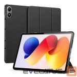 Knygos tipo dėklas Dux Ducis  Redmi Pad 2 Pro Domo Series Tri-fold Stand PU Leather Tablet Cover Black