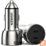 Automobiliniai įkrovikliai Ugreen  Car phone charger Ugreen, 2 x USB-C 