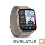 Išmanusis laikrodis Garmin  Venu X1 Soft Gold with Titanium Caseback and French Grey Nylon Band 