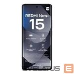 Išmanusis telefonas Xiaomi  Redmi Note 15 6/128GB Black