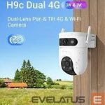 IP kameros EZVIZ  H9c Dual-Lens Pan & Tilt 4G & Wi-Fi Camera 3K & 3K  Camera 