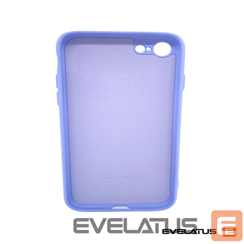 Nugarėlės dėklai Evelatus Apple iPhone 7/8/SE2020/SE2022 Nano Silicone Case Soft Touch TPU Purple