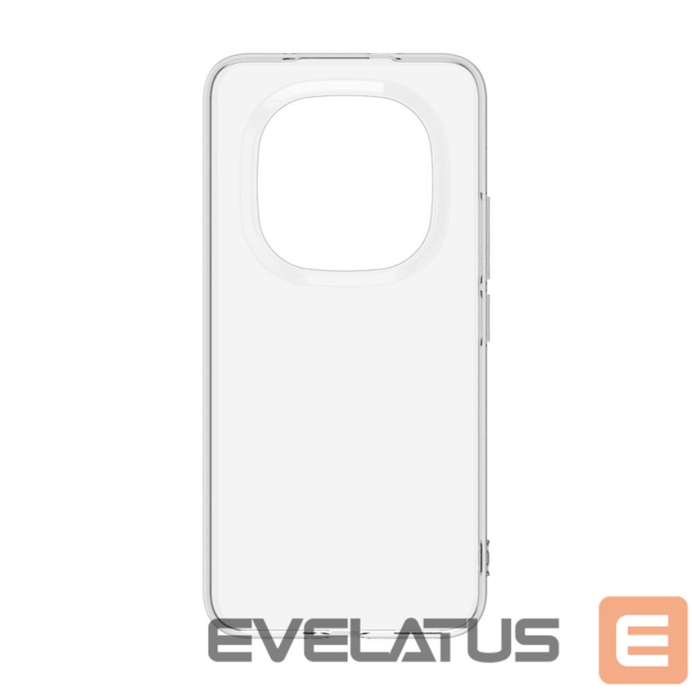 Nugarėlės dėklai Evelatus Xiaomi Redmi Note 15 Pro Plus 5G Clear Silicone Case 1.5mm TPU Transparent