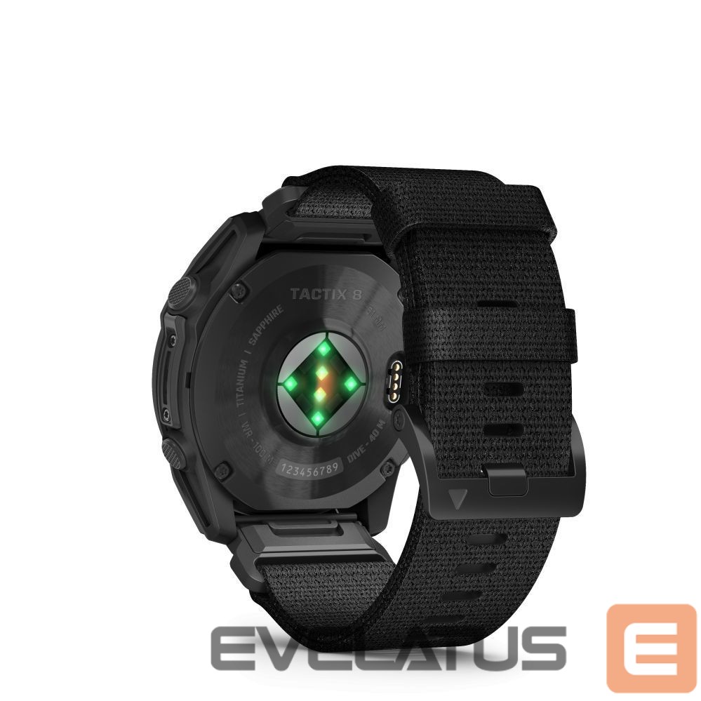 Išmanusis laikrodis Garmin tactix 8 – 51 mm, AMOLED Includes Applied Ballistics Ultralight Solver