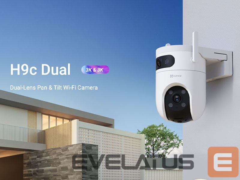 IP kameros EZVIZ H9c Dual-Lens Pan & Tilt 4G & Wi-Fi Camera 3K & 3K Camera