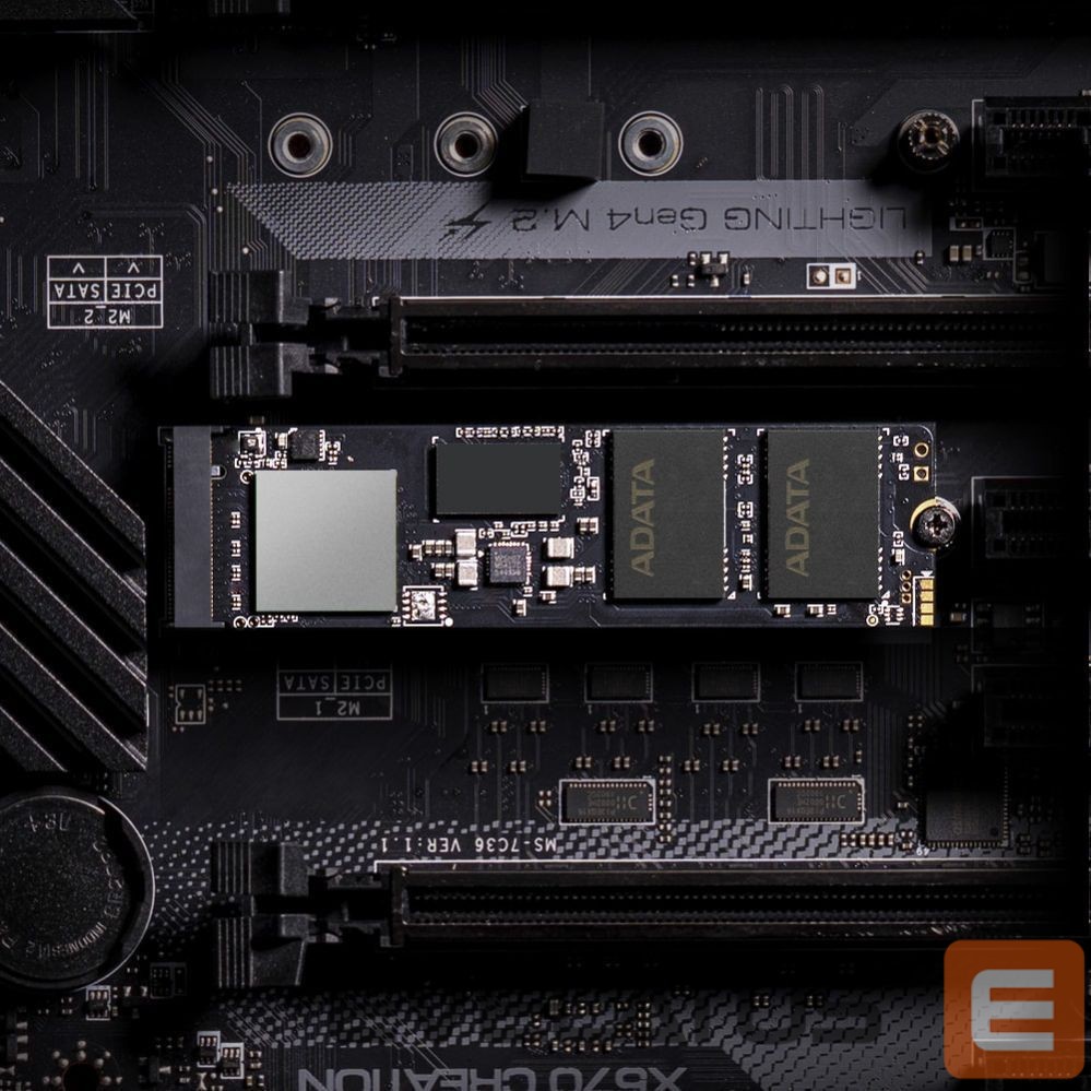 Kietasis diskas SDD ADATA XPG Gammix S70 BLADE PCIe Gen4x4 Solid State Drive 512GB