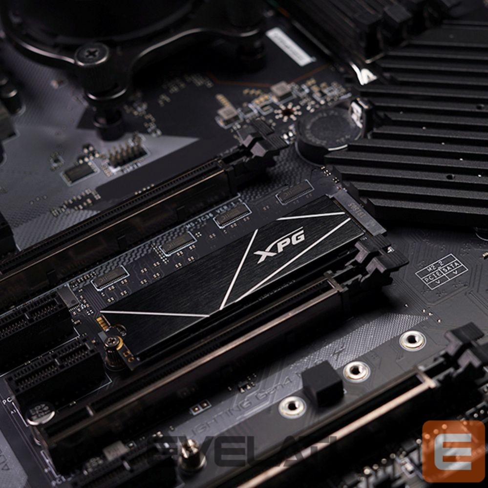 Kietasis diskas SDD ADATA XPG Gammix S70 BLADE PCIe Gen4x4 Solid State Drive 512GB