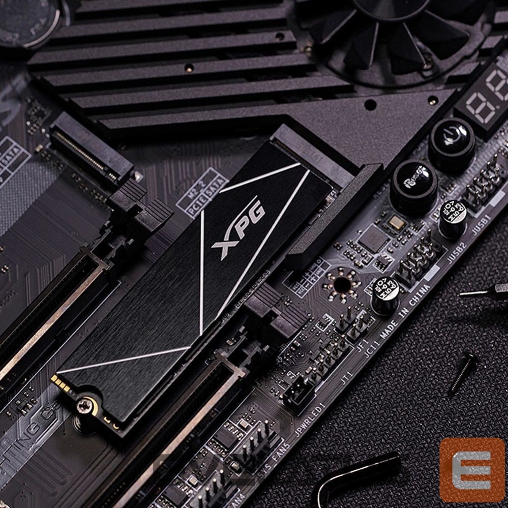 Kietasis diskas SDD ADATA XPG Gammix S70 BLADE PCIe Gen4x4 Solid State Drive 512GB