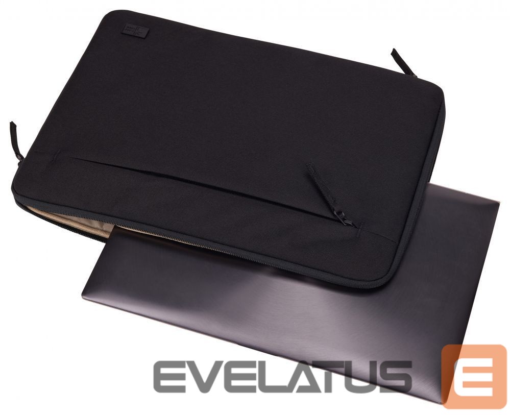 Nešiojamojo kompiuterio krepšys Case Logic INVIS114 Invigo Eco Sleeve 14", Black | Invigo Eco Sleeve | INVIS114 | Sleeve | Black