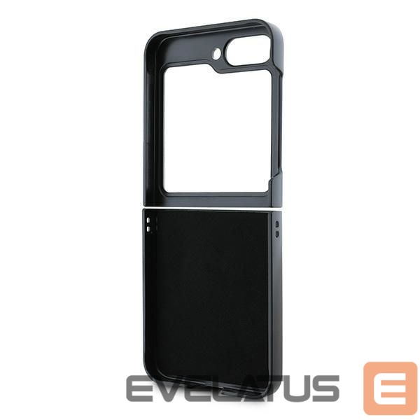 Nugarėlės dėklai Karl Lagerfeld Karl Lagerfeld Saffiano Monogram Case for Samsung Galaxy Z Flip 6 - Black