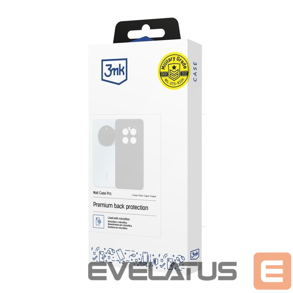 Kitos prekės 3MK 3mk Matt Case Pro for Samsung Galaxy S25 FE - matte black