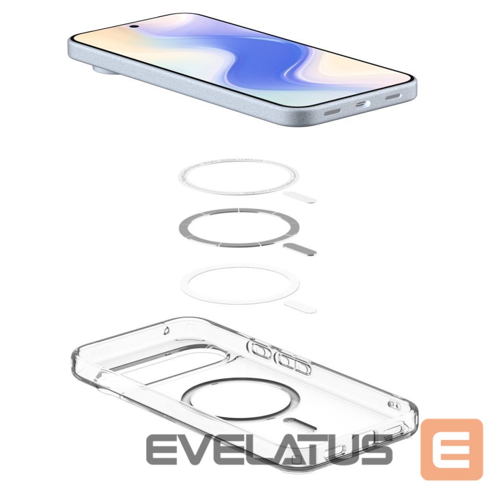 Kitos prekės Spigen Spigen Ultra Hybrid Mag MagSafe Case for Google Pixel 10 / 10 Pro - Clear and White
