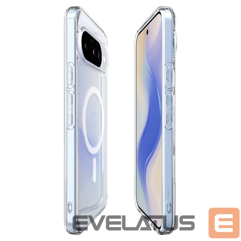 Kitos prekės Spigen Spigen Ultra Hybrid Mag MagSafe Case for Google Pixel 10 / 10 Pro - Clear and White