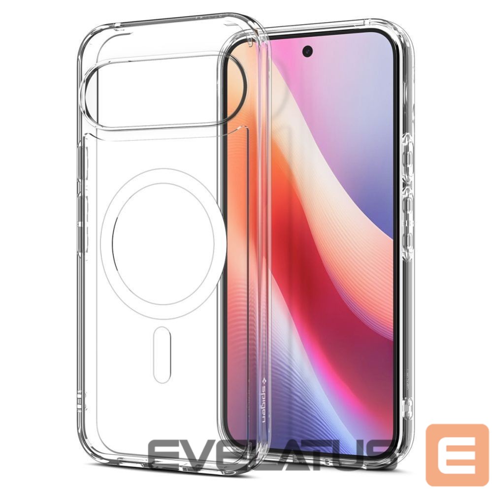 Kitos prekės Spigen Spigen Ultra Hybrid Mag MagSafe Case for Google Pixel 10 / 10 Pro - Clear and White