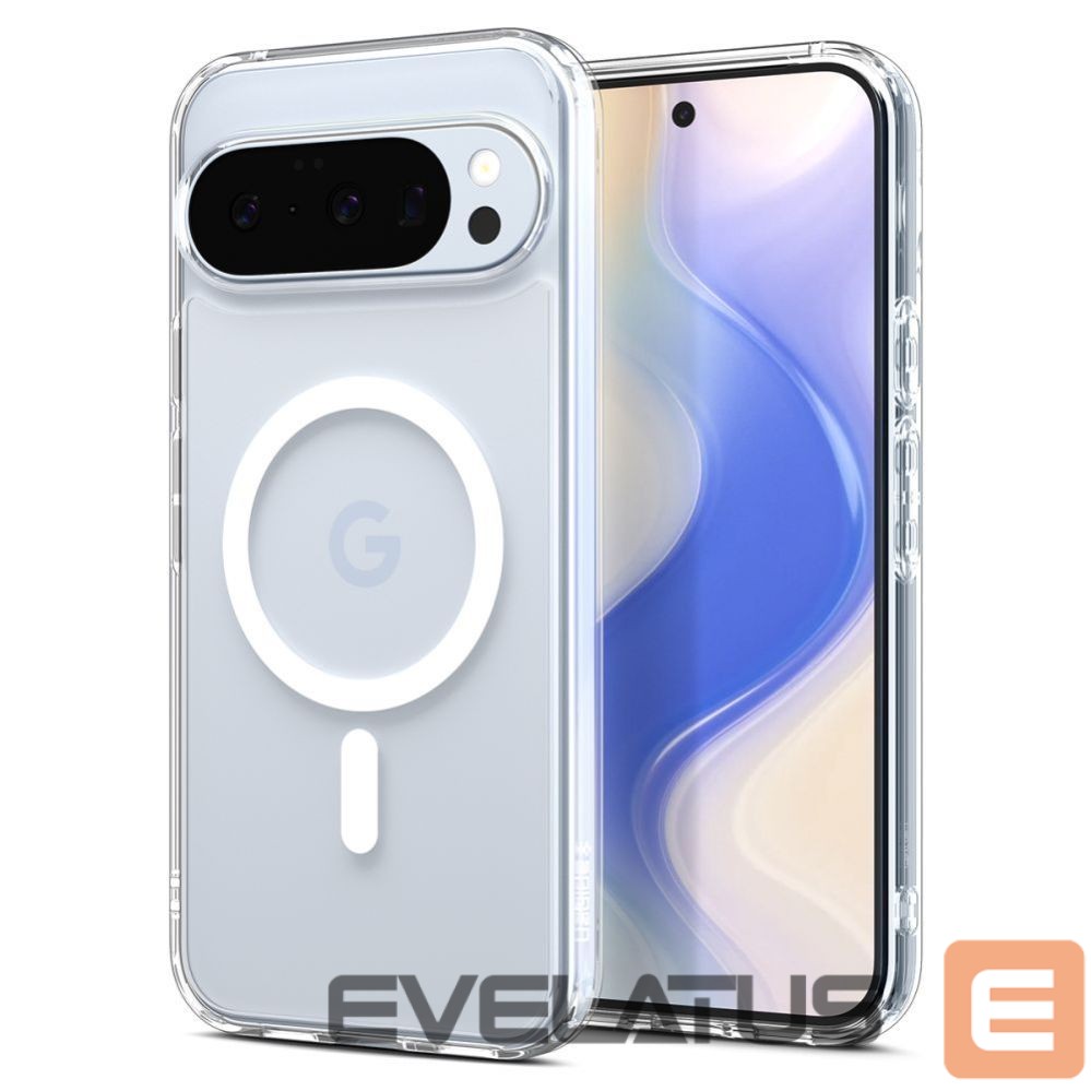 Kitos prekės Spigen Spigen Ultra Hybrid Mag MagSafe Case for Google Pixel 10 / 10 Pro - Clear and White