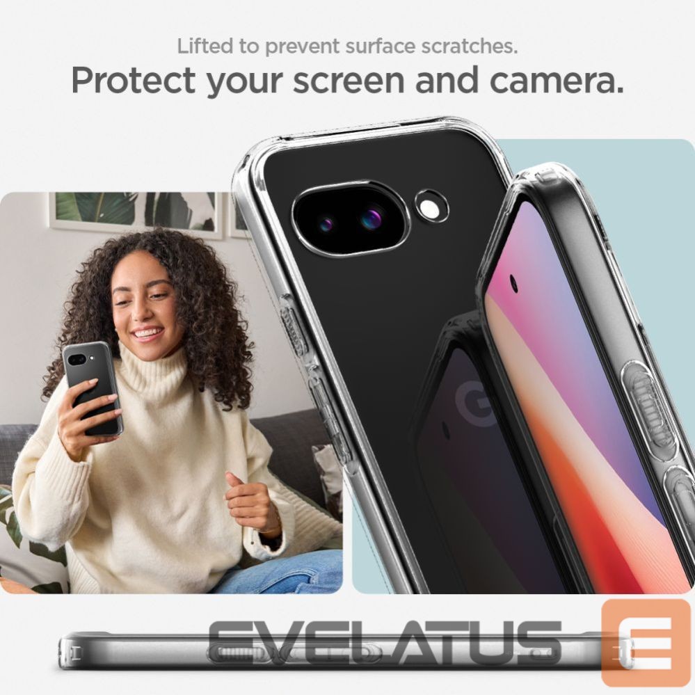 Kitos prekės Spigen Spigen Ultra Hybrid Case for Google Pixel 9A - Clear