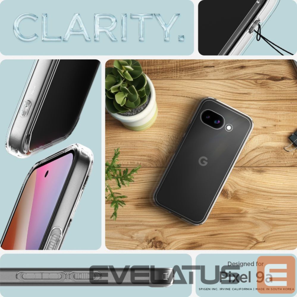 Kitos prekės Spigen Spigen Ultra Hybrid Case for Google Pixel 9A - Clear