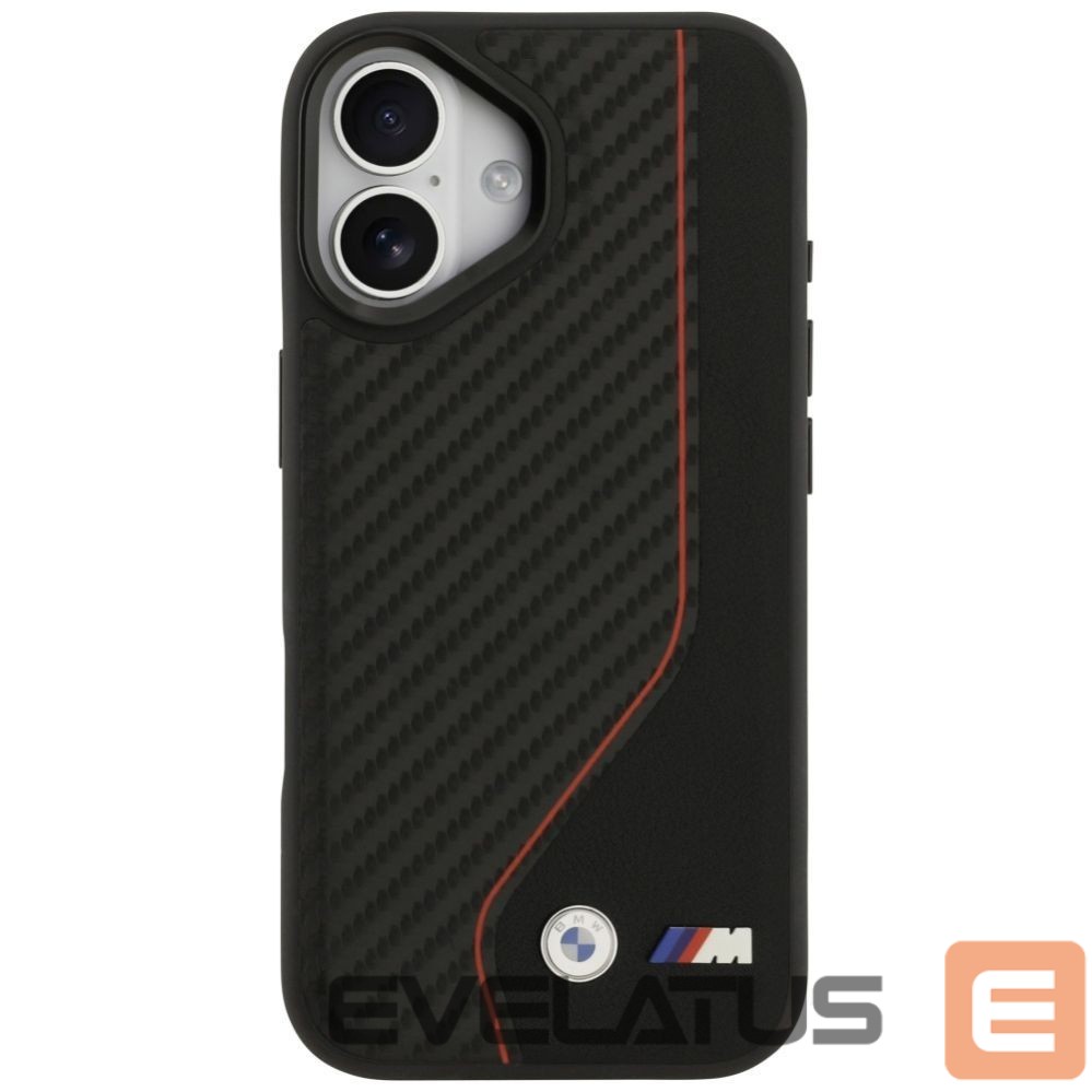 Kitos prekės BMW BMW M Carbon Line & Logo MagSafe Case for iPhone 17 - Red