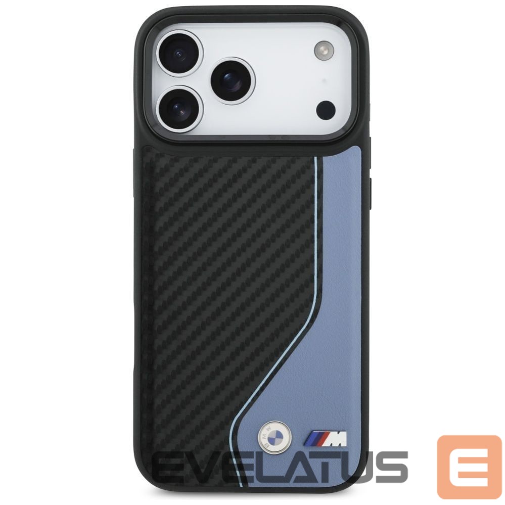 Kitos prekės BMW BMW M Carbon Logo MagSafe Case for iPhone 17 Pro Max - Blue