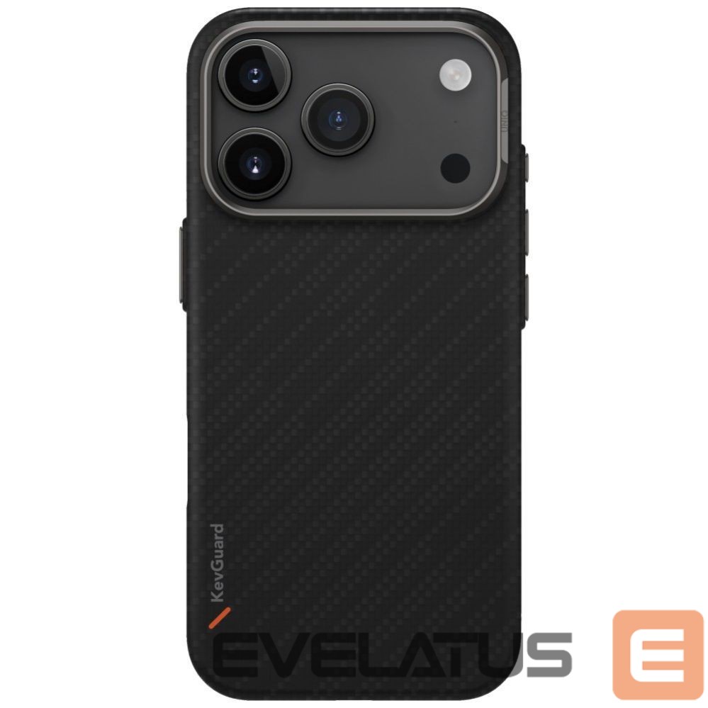 Kitos prekės UNIQ Uniq Keva EDGE Magclick Charging Case for iPhone 17 Pro - Black