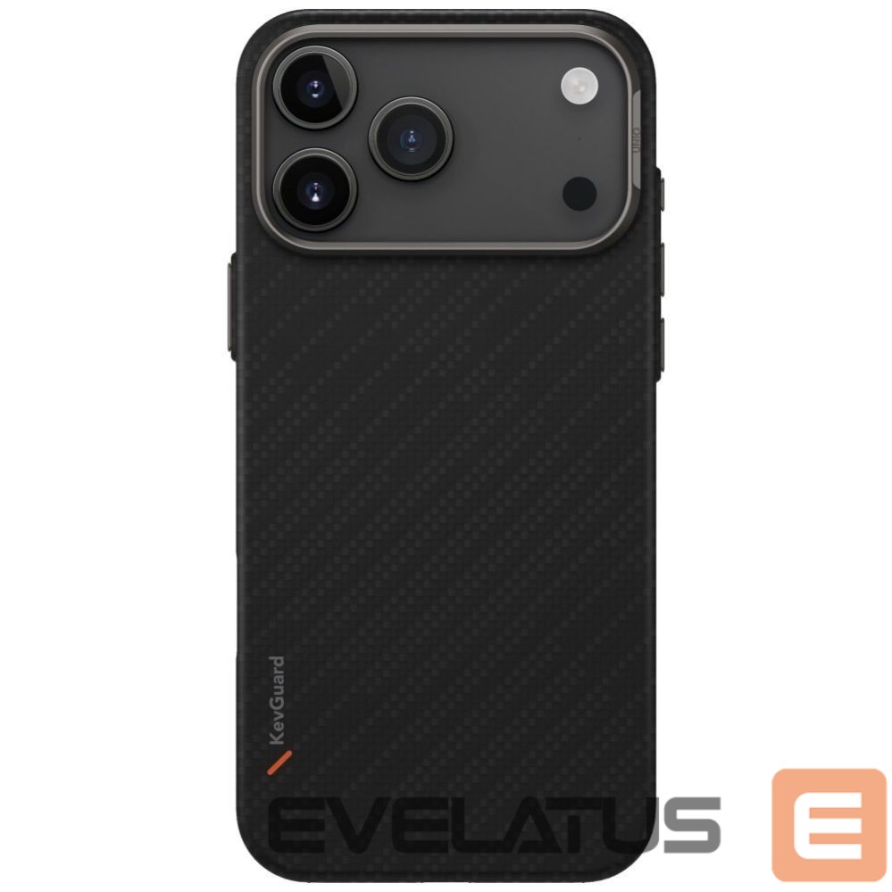 Kitos prekės UNIQ Uniq Keva EDGE Magclick Charging Case for iPhone 17 Pro Max - Black