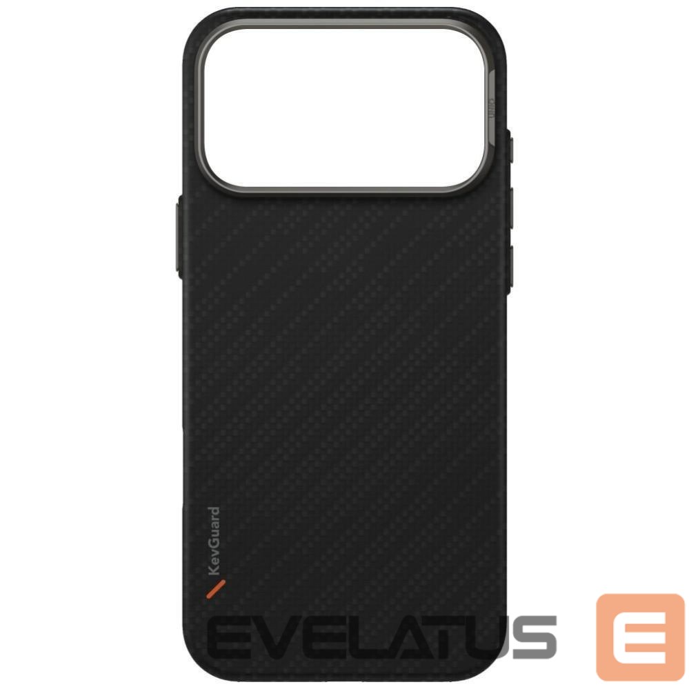 Kitos prekės UNIQ Uniq Keva EDGE Magclick Charging Case for iPhone 17 Pro Max - Black
