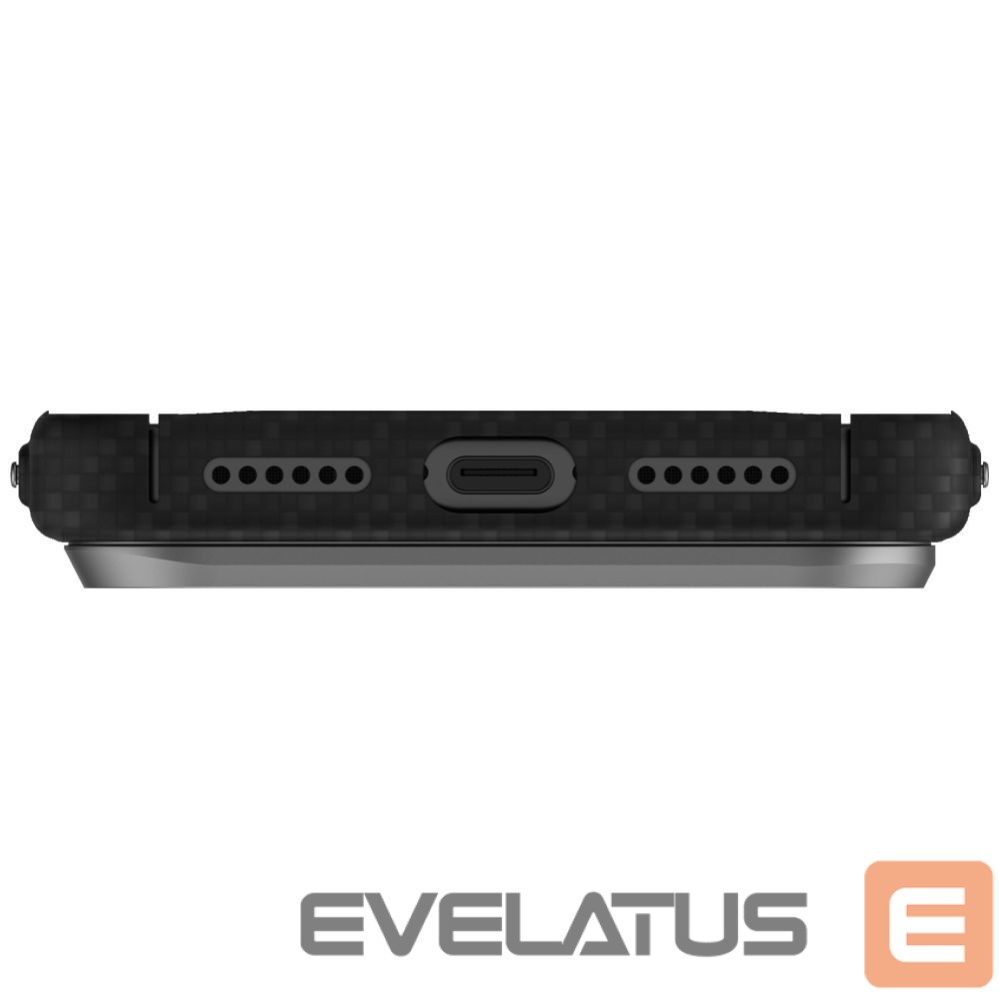 Kitos prekės UNIQ Uniq Keva EDGE Magclick Charging Case for iPhone 17 Pro Max - Black