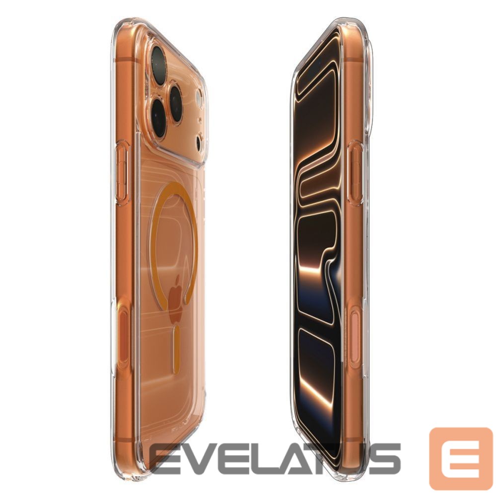 Kitos prekės Spigen Spigen Ultra Hybrid MagSafe Case for iPhone 17 Pro - Clear Orange