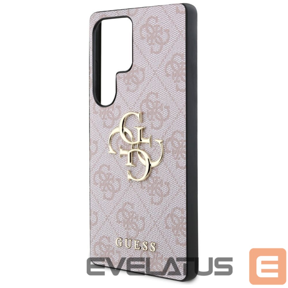 Kitos prekės Guess Guess Big 4G Logo Classic Logo Case for Samsung Galaxy S25 Ultra Pink