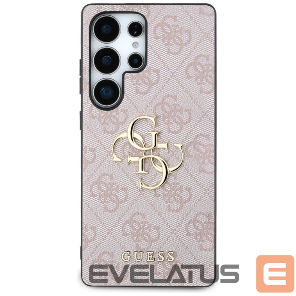 Kitos prekės Guess Guess Big 4G Logo Classic Logo Case for Samsung Galaxy S25 Ultra Pink