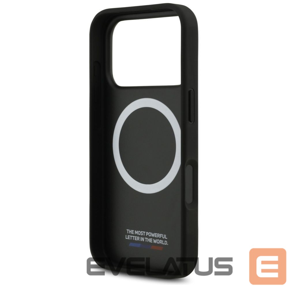 Kitos prekės BMW BMW M Carbon Tricolor Line MagSafe Case for iPhone 17 Pro - Black