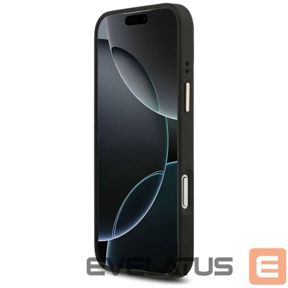 Kitos prekės Guess Guess 4G Stripe MagSafe case for iPhone 17 Pro Max - black