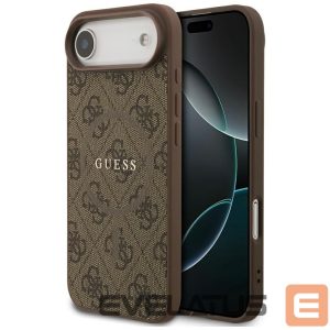 Kitos prekės Guess  Guess 4G Ring Classic Logo MagSafe Case for iPhone 17 Air - Brown 