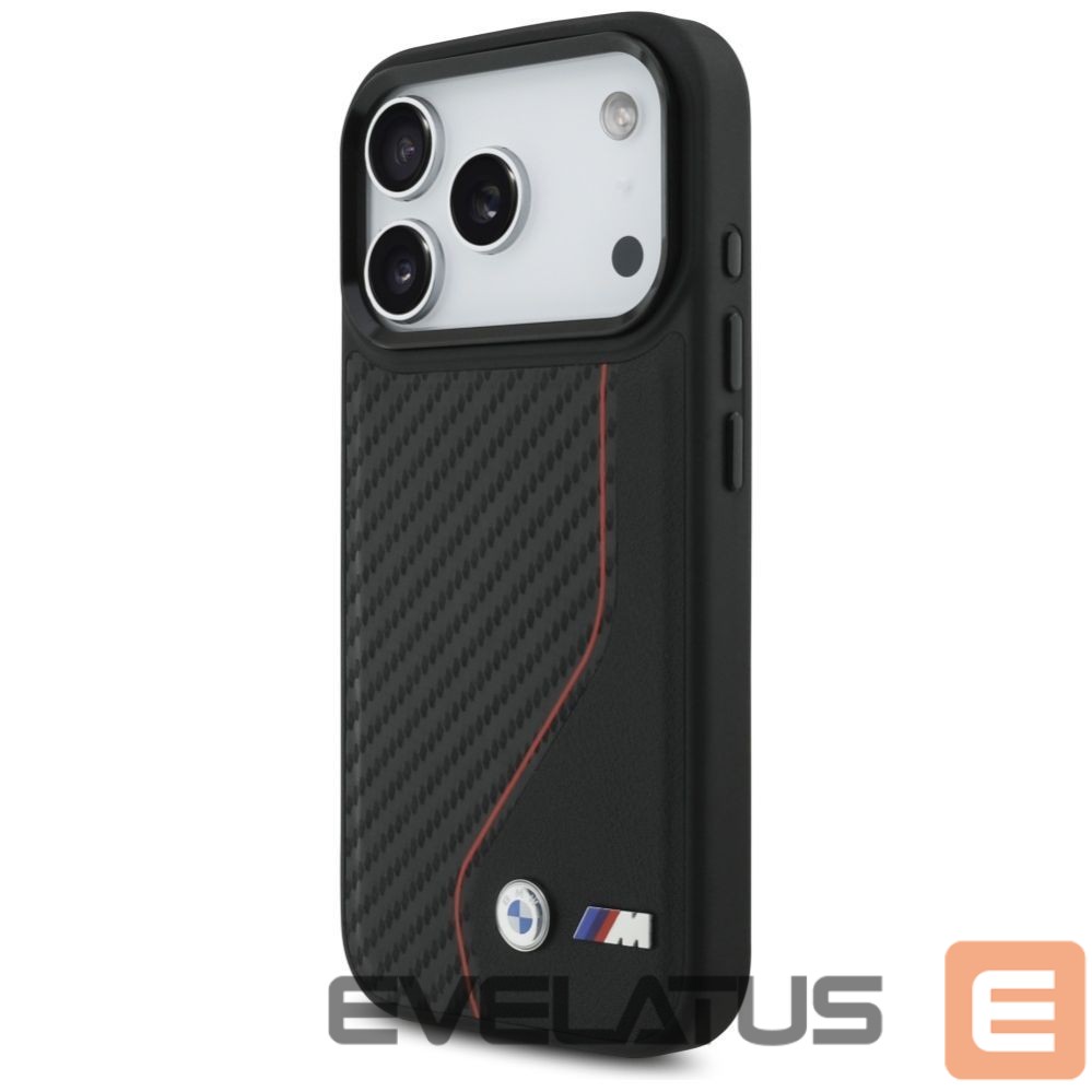 Kitos prekės BMW BMW M Carbon Line & Logo MagSafe Case for iPhone 17 Pro - Red