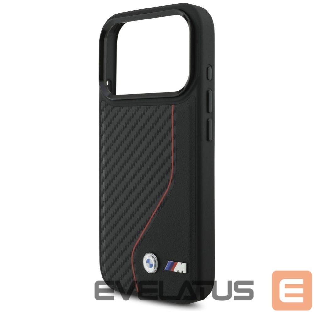 Kitos prekės BMW BMW M Carbon Line & Logo MagSafe Case for iPhone 17 Pro - Red