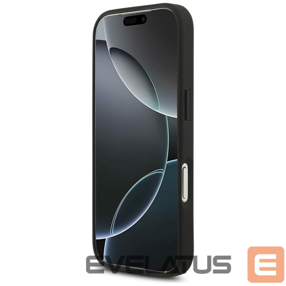 Kitos prekės Guess Guess 4G Circle Classic Logo MagSafe case for iPhone 17 Pro - black