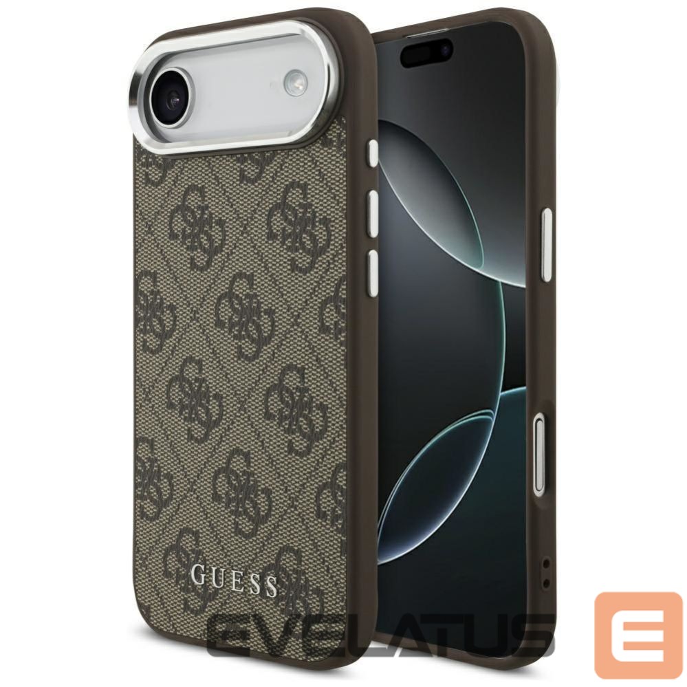 Kitos prekės Guess Guess 4G Classic Logo MagSafe Case for iPhone Air - Brown