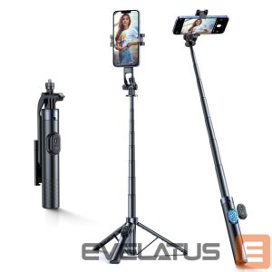 Kitos prekės Wozinsky  Selfie stick Wozinsky WC1Y70S telescopic tripod 1.7m with phone holder - black 