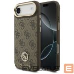 Kitos prekės Guess  Guess 4G Strass Logo MagSafe Case for iPhone Air - Brown 