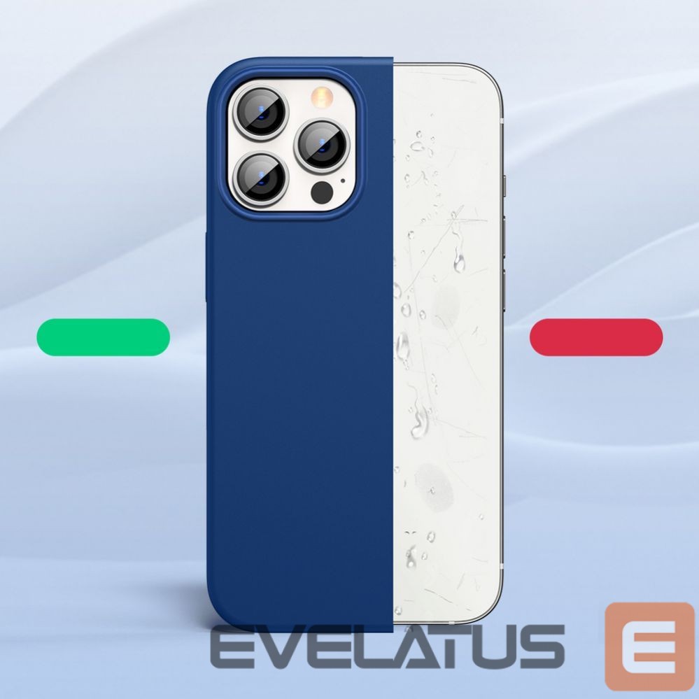 Nugarėlės dėklai Ugreen Ugreen Protective Silicone Case rubber flexible silicone case cover for iPhone 13 Pro Max blue