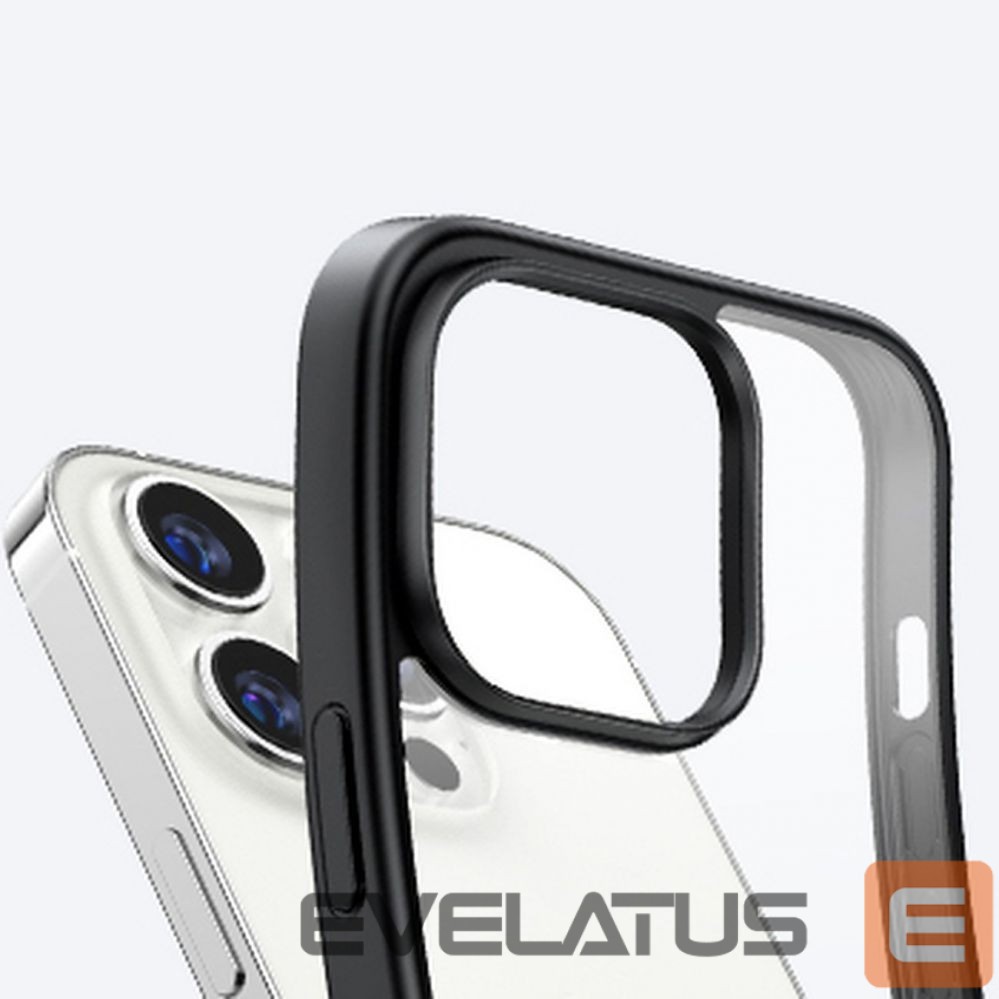 Nugarėlės dėklai Ugreen Ugreen LP635 Kickstand Protective Case Hard Cover with Gel Frame and Built-in Stand for iPhone 14 Pro Black (90926)