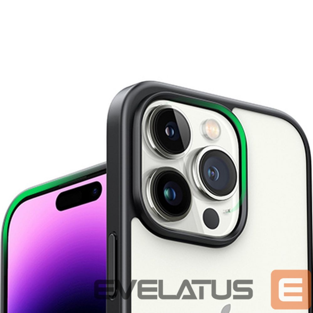 Nugarėlės dėklai Ugreen Ugreen LP635 Kickstand Protective Case Hard Cover with Gel Frame and Built-in Stand for iPhone 14 Pro Black (90926)