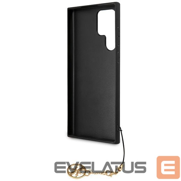 Kitas telefono priedas Guess Guess 4G Charms Collection case for Samsung Galaxy S24 Ultra - black