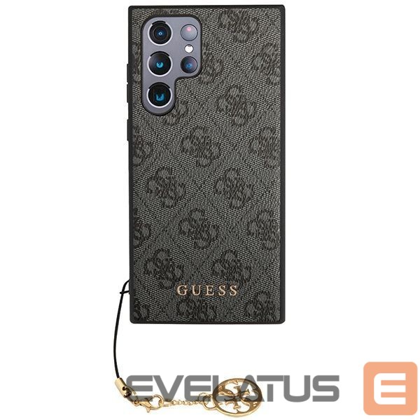Kitas telefono priedas Guess Guess 4G Charms Collection case for Samsung Galaxy S24 Ultra - black