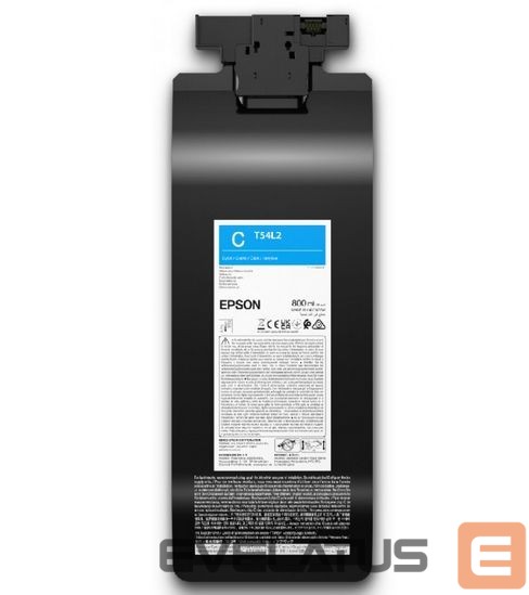 Eksploatacinės medžiagos spausdintuvams EPSON UltraChrome DG2 Cyan T54L200 (800ml)