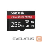 Atminties kortelės SANDISK BY WESTERN DIGITAL  MEMORY MICRO SDXC 256GB UHS-I/SDSQXFN-256G-GN4NN 